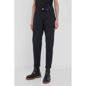 Traperice Calvin Klein Jeans za žene, visoki struk, J20J221659