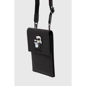 Etui za telefon Karl Lagerfeld Torebka boja: crna