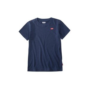 Dječja majica kratkih rukava Levi's boja: tamno plava