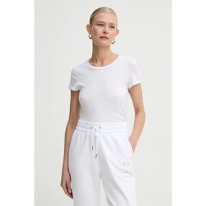Pamučna majica Armani Exchange boja: bijela, 8NYT82 YJ16Z NOS