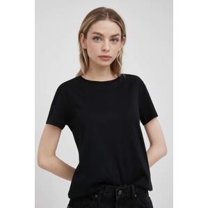 Pamučna majica Armani Exchange boja: crna, 8NYT94 YJ16Z NOS