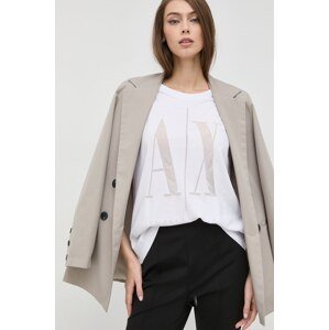 Majica kratkih rukava Armani Exchange za žene, boja: bijela, 8NYTHX YJ8XZ NOS