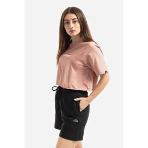 Pamučna majica Ellesse boja: ružičasta, SGM14013-PINK