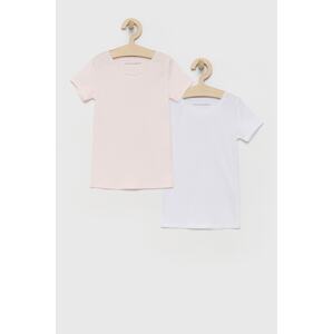 Dječja majica kratkih rukava United Colors of Benetton boja: ružičasta
