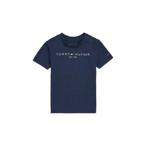 Dječja majica kratkih rukava Tommy Hilfiger boja: tamno plava, KN0KN01487