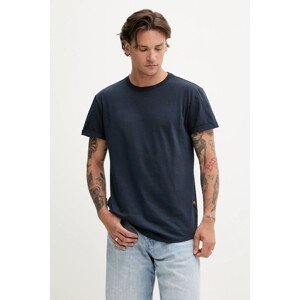 Pamučna majica G-Star Raw boja: bijela, bez uzorka, D16396-B353