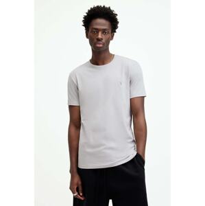 Majica kratkih rukava AllSaints TONIC SS CREW za muškarce, boja: bijela, bez uzorka