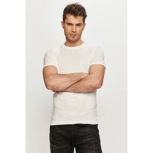 Majica kratkih rukava Karl Lagerfeld (2-pack) boja: bijela