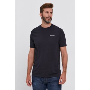 Pamučna majica Armani Exchange boja: tamno plava, 8NZT91 Z8H4Z NOS