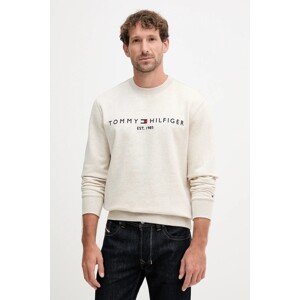 Dukserica Tommy Hilfiger boja: zelena, s aplikacijom
