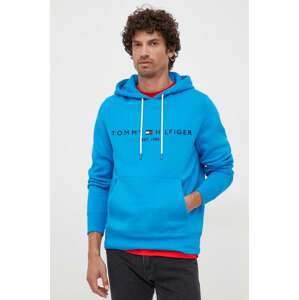 Dukserica Tommy Hilfiger za muškarce, s kapuljačom, s aplikacijom, MW0MW11599