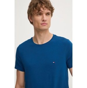 Majica kratkih rukava Tommy Hilfiger za muškarce, boja: bordo, bez uzorka, MW0MW10800