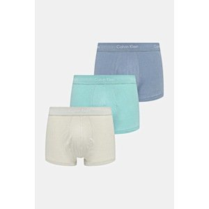 Bokserice Calvin Klein Underwear 3-pack boja: tirkizna, 0000U2664G