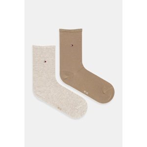Čarape Tommy Hilfiger 2-pack boja: crna, 371221