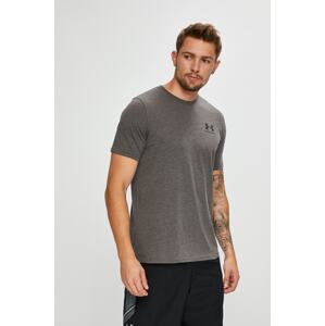 Majica kratkih rukava Under Armour boja: siva, s tiskom, 1326799