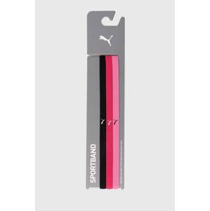 Trake za glavu Puma 3-pack boja: crvena, 05349153491