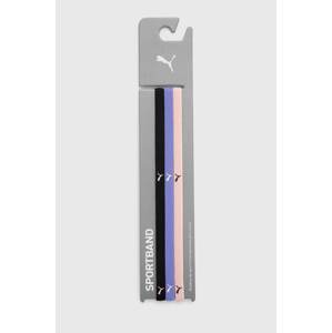 Trake za glavu Puma 3-pack boja: ljubičasta, 53491