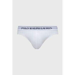 Slip gaćice Polo Ralph Lauren za muškarce, boja: bijela, 714835884001