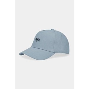 Kapa Armani Exchange boja: zelena, s aplikacijom, 954112 CC571