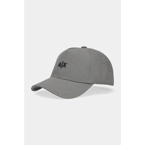 Kapa Armani Exchange boja: zelena, s aplikacijom, 954112 CC571