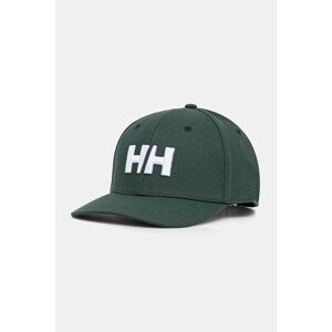 Kapa Helly Hansen boja: zelena, s aplikacijom