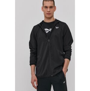 Sportska jakna Reebok ID TRAIN boja: crna, za prijelazno razdoblje, FP9172.100038788