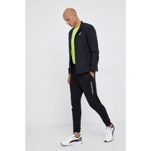 Jakna za trčanje Asics boja: crna, za prijelazno razdoblje