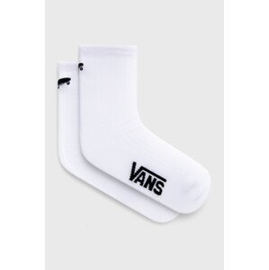 Čarape Vans za žene, boja: bijela