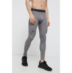 Tajice za trening Under Armour boja: siva, bez uzorka