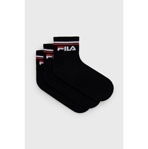 Čarape Fila boja: crna