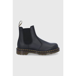 Kožne gležnjače Dr. Martens 2976 za žene, boja: crna