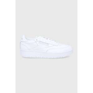Kožne cipele Reebok Classic Club C Double boja: bijela, GW0854.100006321