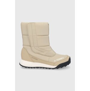 Čizme za snijeg adidas TERREX CHOLEAH boja: bež