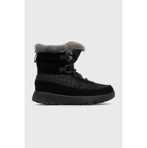 Čizme za snijeg Columbia SLOPESIDE PEAK LUXE boja: crna, 1979551