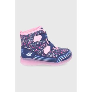 Dječje cipele za snijeg Skechers boja: tamno plava