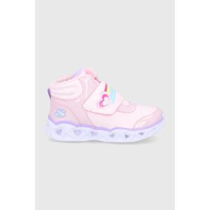 Dječje cipele Skechers boja: ružičasta