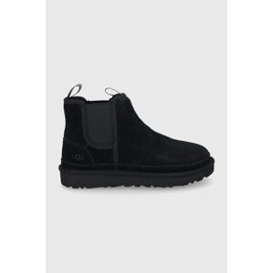 Gležnjače UGG Neumel Chelsea za muškarce, boja: crna, 1121644-BLK