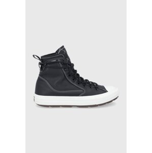 Kožne tenisice Converse Chuck Taylor All Star Terrain boja: crna, 168863C.BLACK-BLACK, C168863