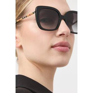 Sunčane naočale Burberry 0BE4323 za žene, boja: crna