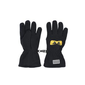 Dječje rukavice Lego Wear boja: crna