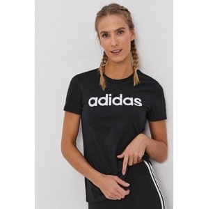 Majica kratkih rukava adidas za žene, boja: crna GL0769