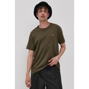 Majica kratkih rukava Levi's za muškarce, boja: zelena, 56605.0021-Greens