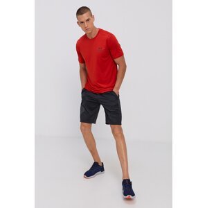 Majica kratkih rukava za trening Under Armour Rush Energy boja: crvena, glatki model, 1366138-001