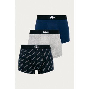 Bokserice Lacoste 3-pack za muškarce, boja: tamno plava