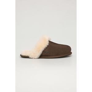 UGG - Kućne papuče od brušene kože Scuffette II 1106872.ESP-Espresso