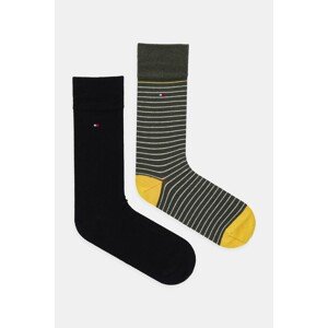 Čarape Tommy Hilfiger 2-pack boja: tamno plava, 100001496