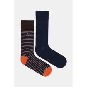 Čarape Tommy Hilfiger 2-pack boja: tamno plava, 100001496