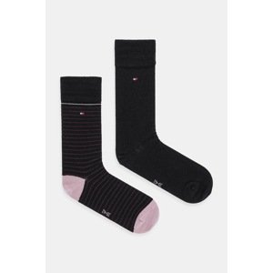 Čarape Tommy Hilfiger 2-pack boja: tamno plava, 100001496