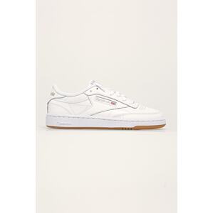 Kožne tenisice Reebok Classic CLUB C 85 boja: bijela