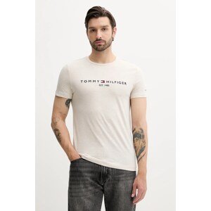 Pamučna majica Tommy Hilfiger s aplikacijom, MW0MW11797